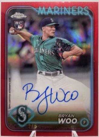 Bryan Woo [Red Refractor] #RA-BWO