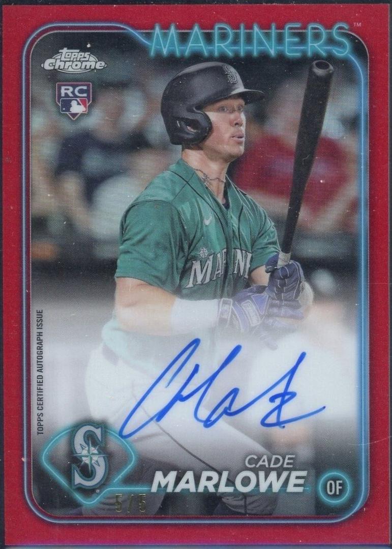 Cade Marlowe [Red Refractor] #RA-CMA