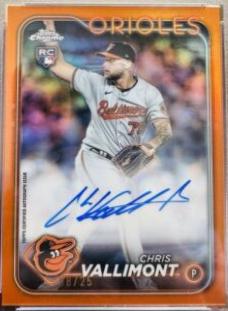 Chris Vallimont [Orange Refractor] #RA-CV