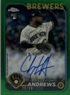 Clayton Andrews [Green Refractor] #RA-CA