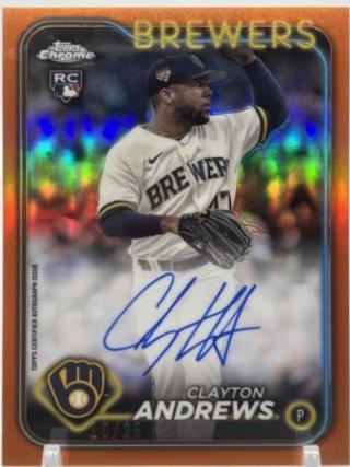 Clayton Andrews [Orange Refractor] #RA-CA