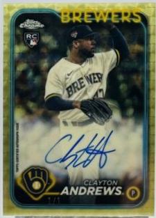 Clayton Andrews [Superfractor] #RA-CA