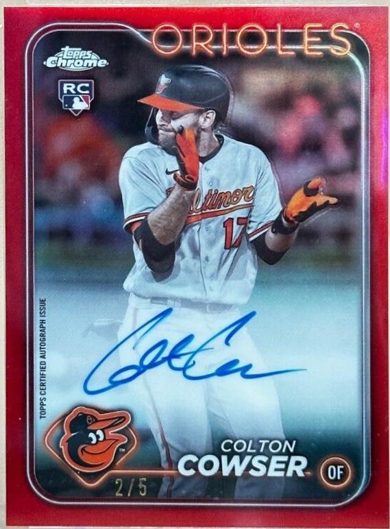 Colton Cowser [Red Refractor] #RA-CC