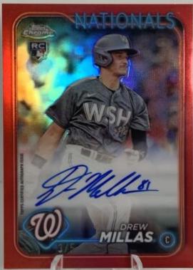 Drew Millas [Red Refractor] #RA-DM