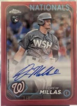 Drew Millas [Red Wave Refractor] #RA-DM