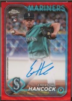 Emerson Hancock [Red Wave Refractor] #RA-EH