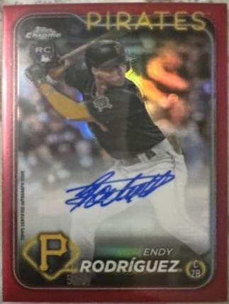 Endy Rodriguez [Red Refractor] #RA-ER