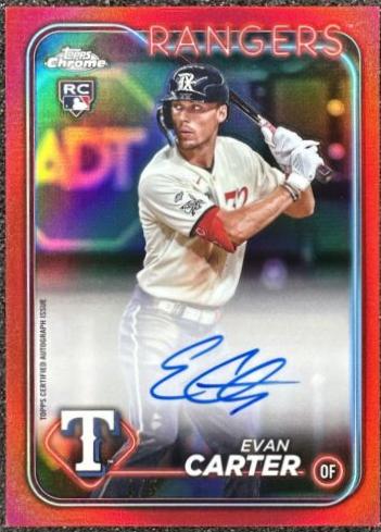 Evan Carter [Red Refractor] #RA-EC