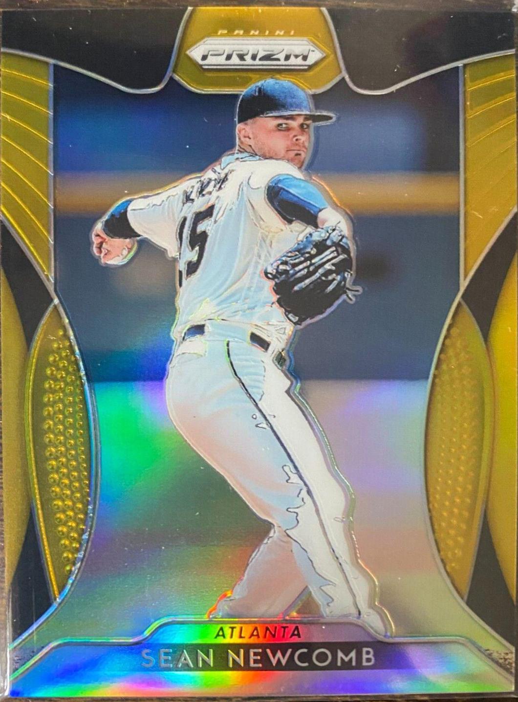 Sean Newcomb [Gold Prizm] #5