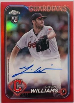 Gavin Williams [Red Refractor] #RA-GW