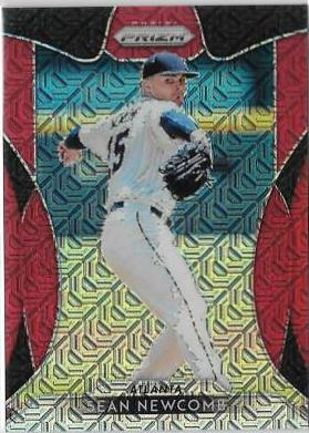 Sean Newcomb [Red Mojo Prizm] #5