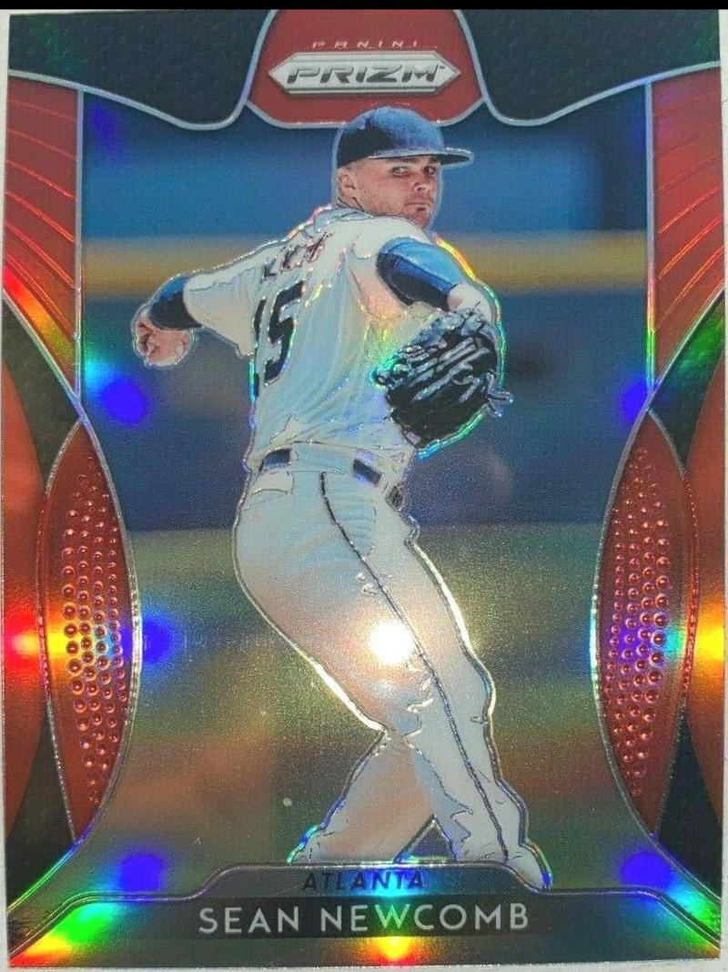 Sean Newcomb [Red Prizm] #5