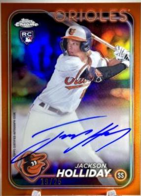 Jackson Holliday [Orange Refractor] #RA-JH