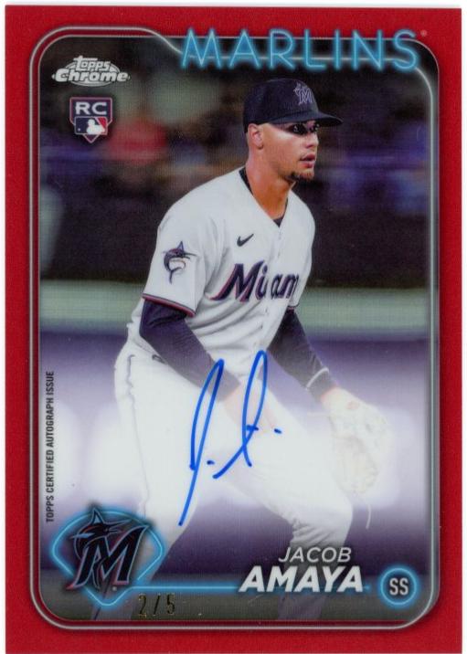 Jacob Amaya [Red Refractor] #RA-JAM
