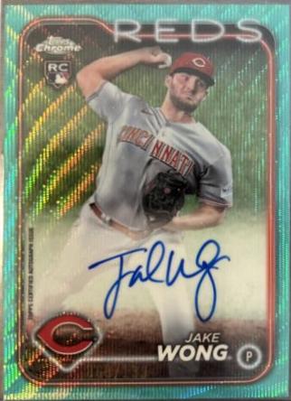 Jake Wong [Aqua Wave Refractor] #RA-JAW