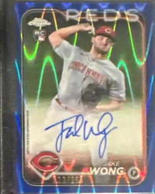 Jake Wong [Blue RayWave Refractor] #RA-JAW