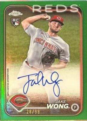 Jake Wong [Green Refractor] #RA-JAW