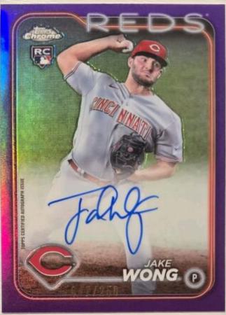 Jake Wong [Purple Refractor] #RA-JAW