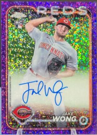 Jake Wong [Purple Speckle Refractor] #RA-JAW
