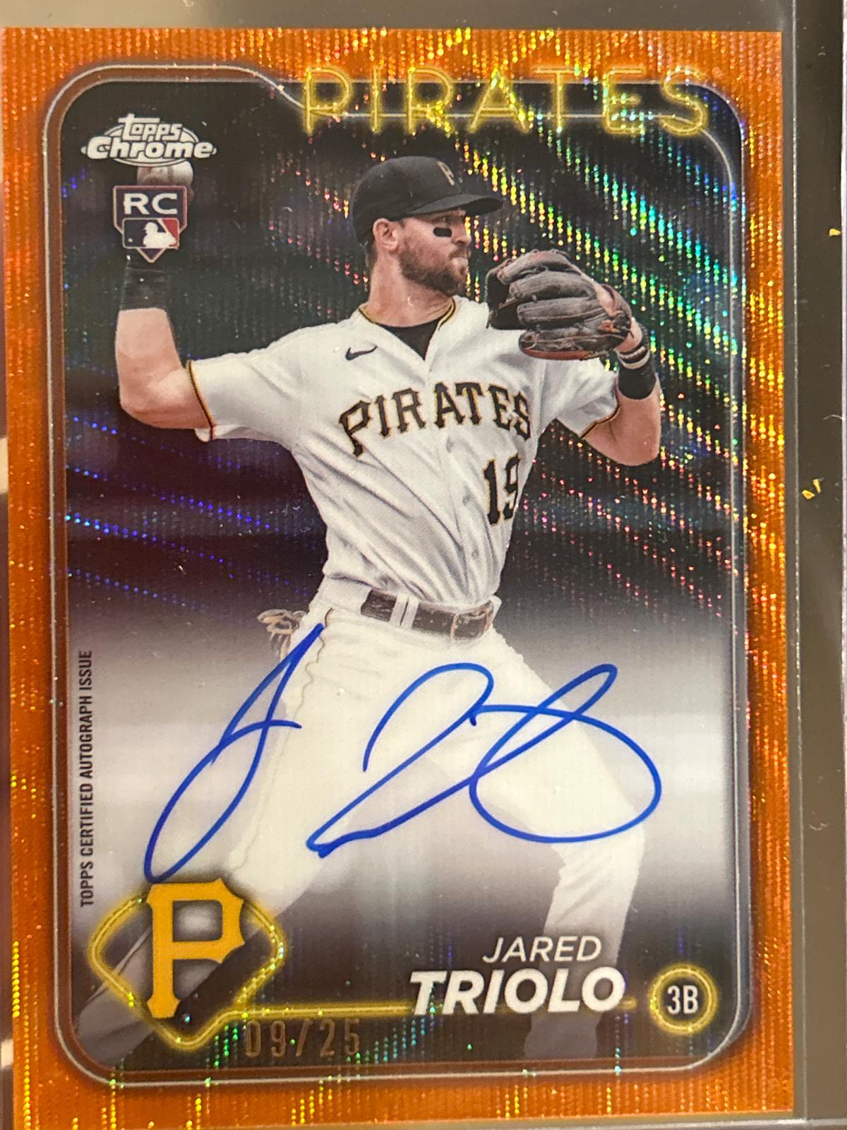 Jared Triolo [Orange Wave Refractor] #RA-JTR