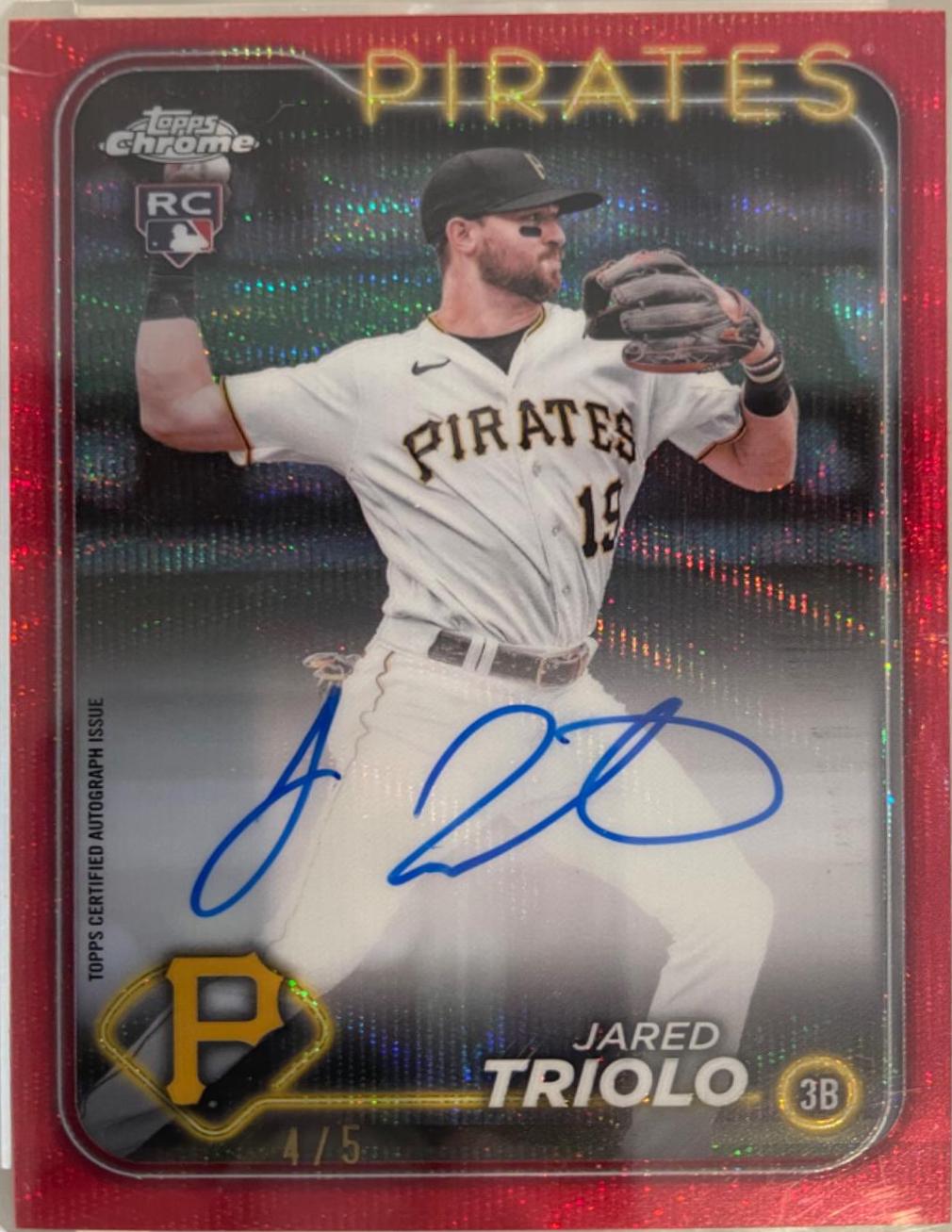Jared Triolo [Red Refractor] #RA-JTR