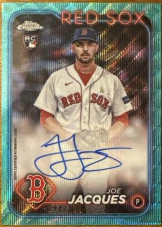 Joe Jacques [Orange Wave Refractor] #RA-JJQ
