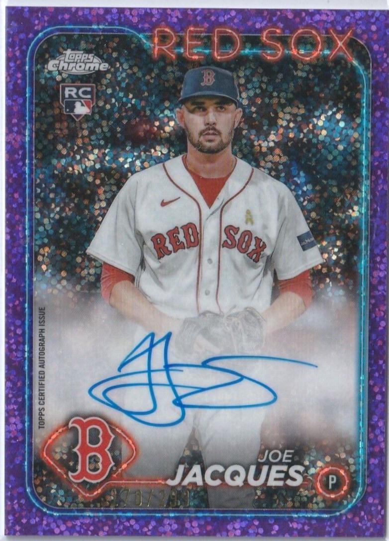 Joe Jacques [Purple Speckle Refractor] #RA-JJQ