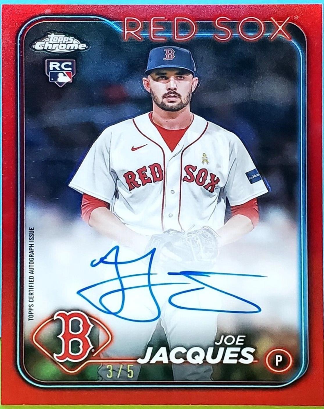 Joe Jacques [Red Refractor] #RA-JJQ