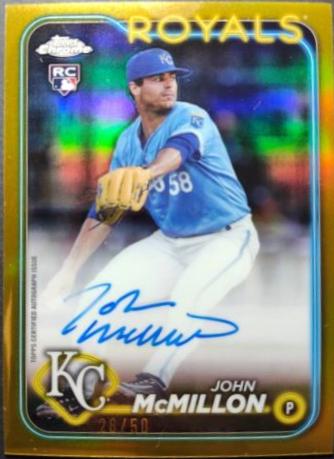 John McMillon [Gold Refractor] #RA-JMC