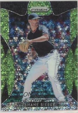 Shane Bieber [Green Prizm] #74