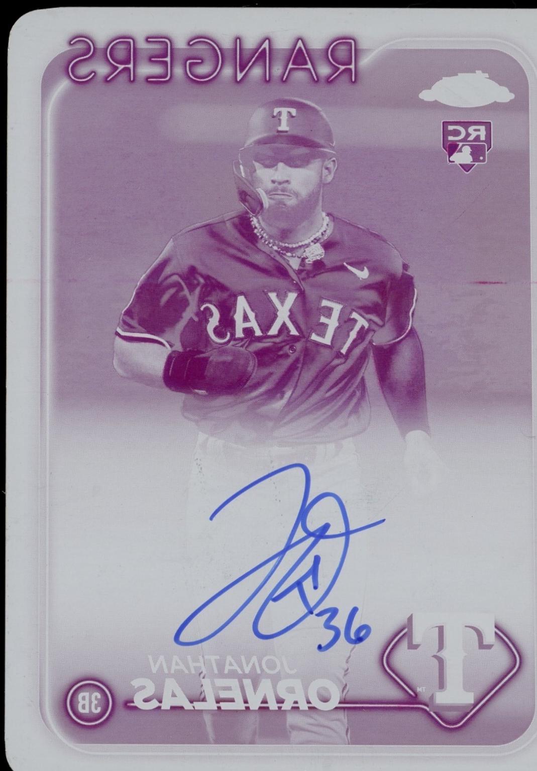 Jonathan Ornelas [Printing Plate] #RA-JO