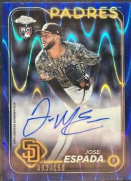 Jose Espada [Blue RayWave Refractor] #RA-JE