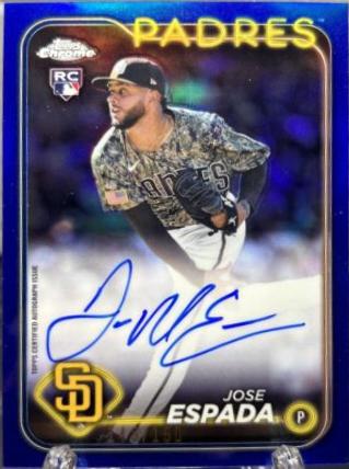 Jose Espada [Blue Refractor] #RA-JE