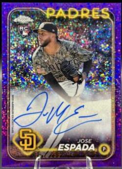 Jose Espada [Purple Speckle Refractor] #RA-JE