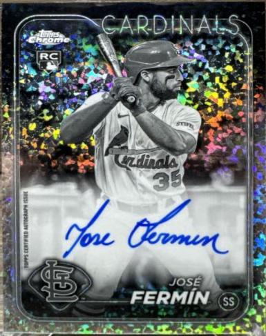 Jose Fermin [Black and White Mini Diamond Refractor] #RA-JFE