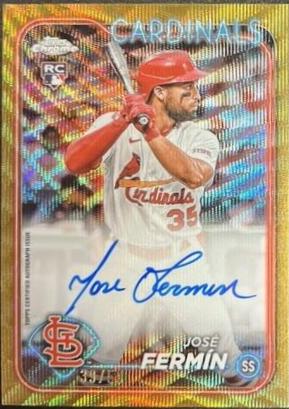 Jose Fermin [Gold Wave Refractor] #RA-JFE