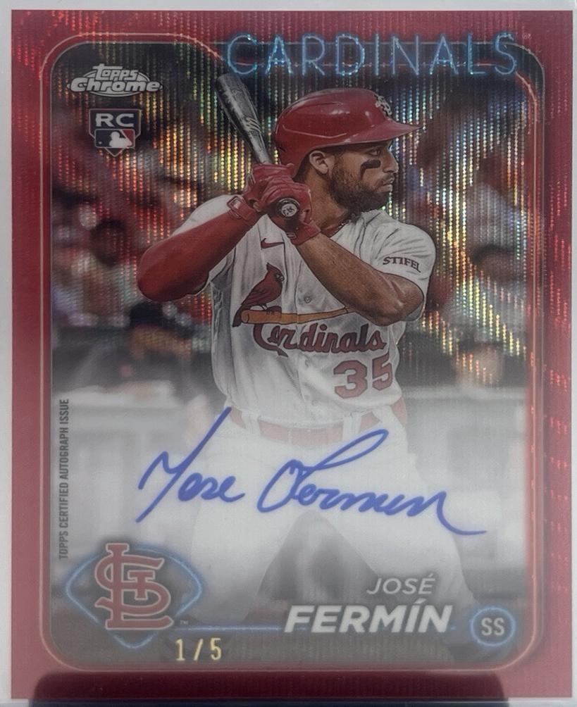 Jose Fermin [Red Wave Refractor] #RA-JFE