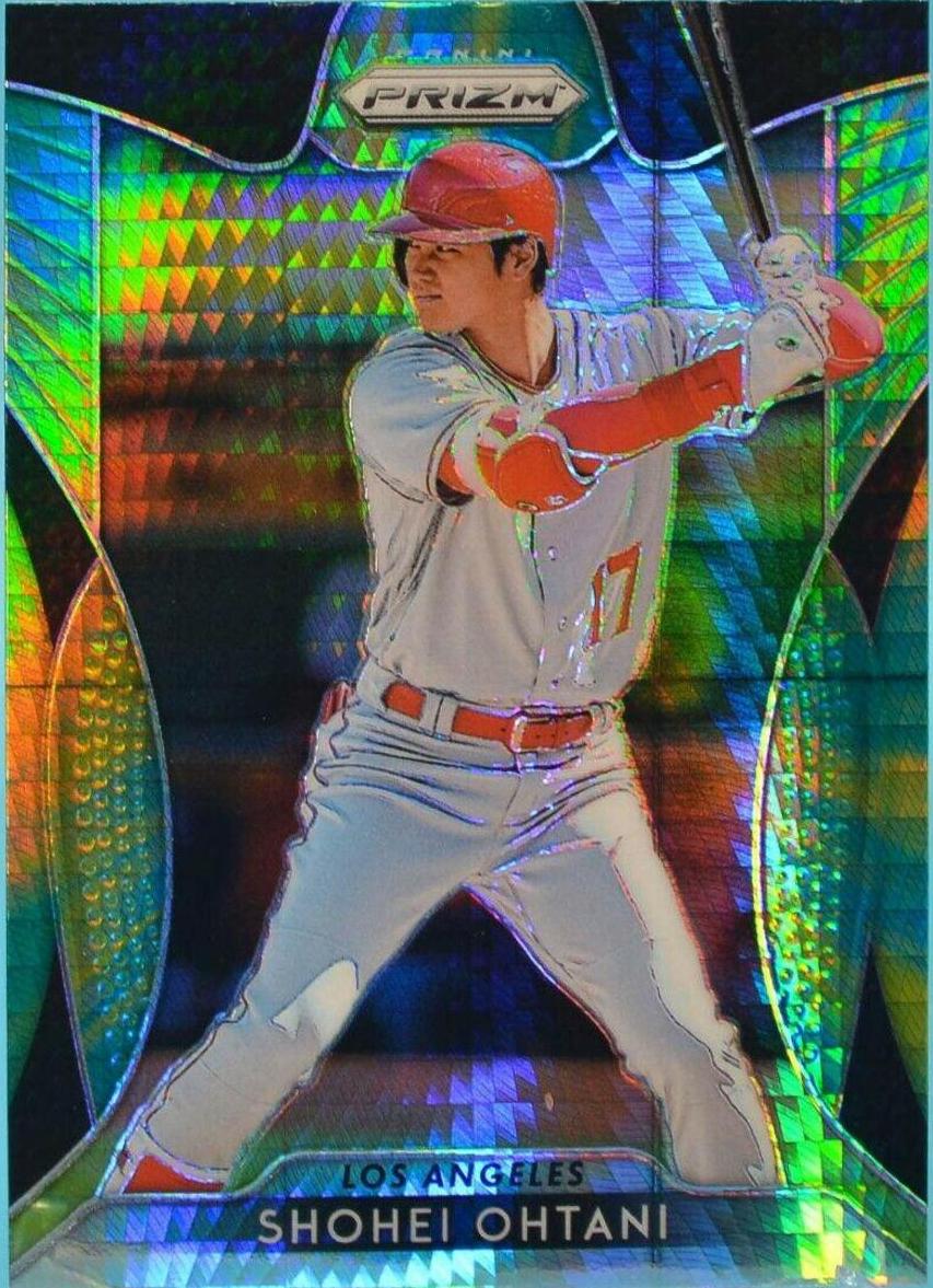 Shohei Ohtani [Green & Yellow Hyper Prizm] #153