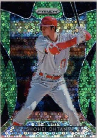 Shohei Ohtani [Lime Green Donut Circles Prizm] #153