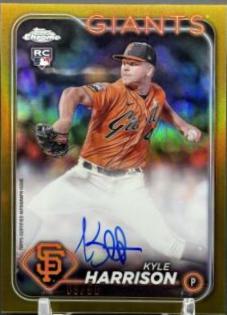 Kyle Harrison [Gold Refractor] #RA-KH