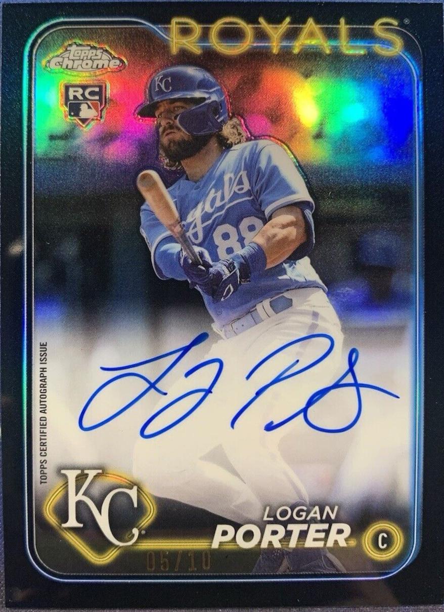 Logan Porter [Black Refractor] #RA-LP