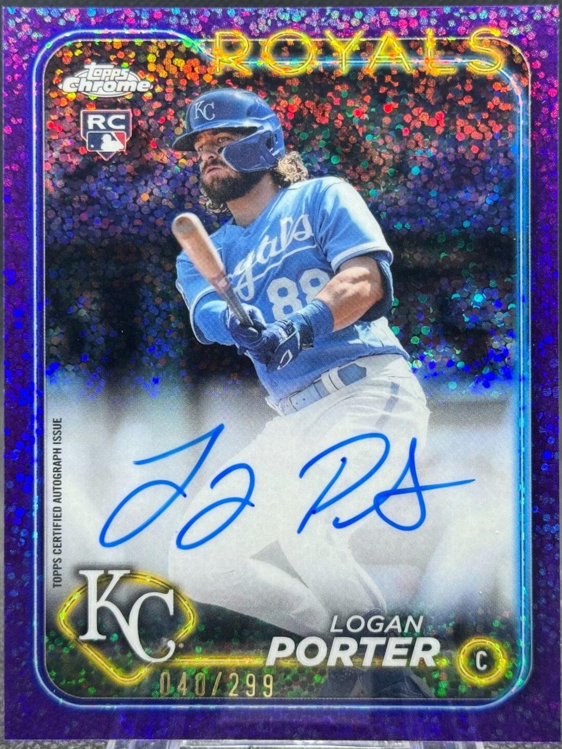 Logan Porter [Purple Speckle Refractor] #RA-LP