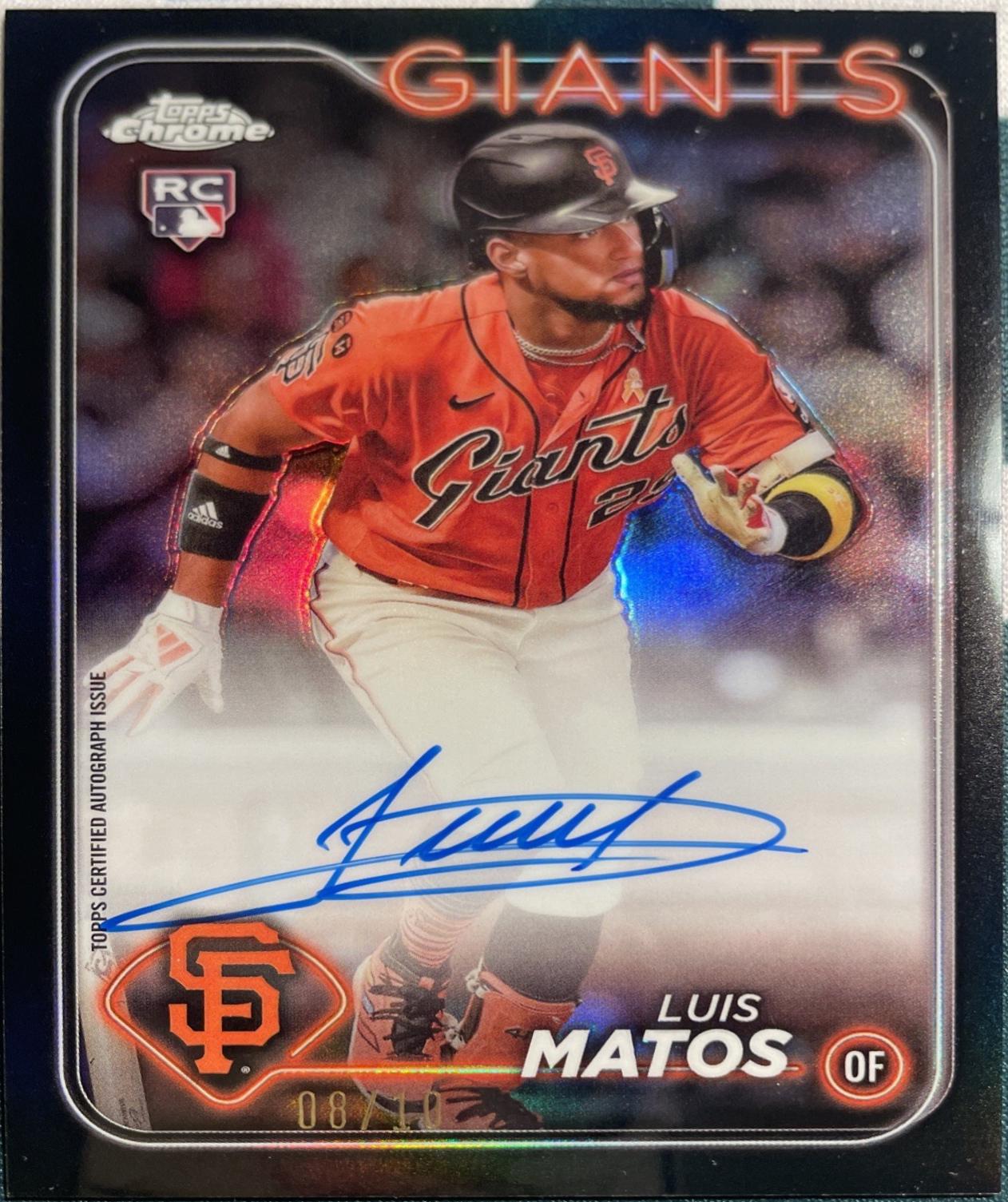 Luis Matos [Black Refractor] #RA-LM