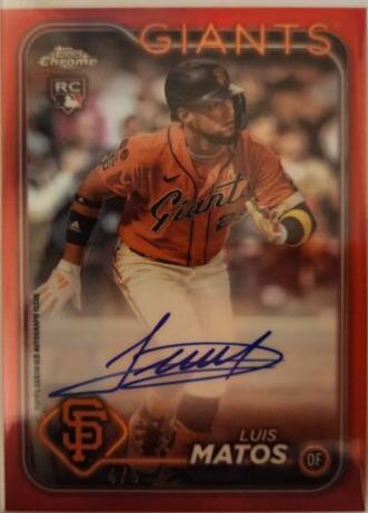 Luis Matos [Red Refractor] #RA-LM