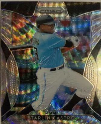 Starlin Castro [Blue Wave Prizm] #224