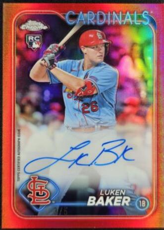 Luken Baker [Red Refractor] #RA-LB