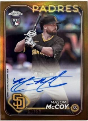 Mason McCoy [Gold Refractor] #RA-MCC