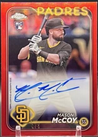Mason McCoy [Red Refractor] #RA-MCC