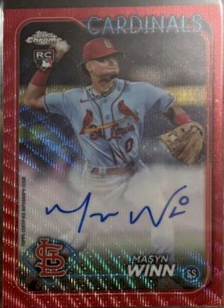 Masyn Winn [Red Wave Refractor] #RA-MW