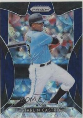 Starlin Castro [Navy Blue Kaleidoscope Prizm] #224